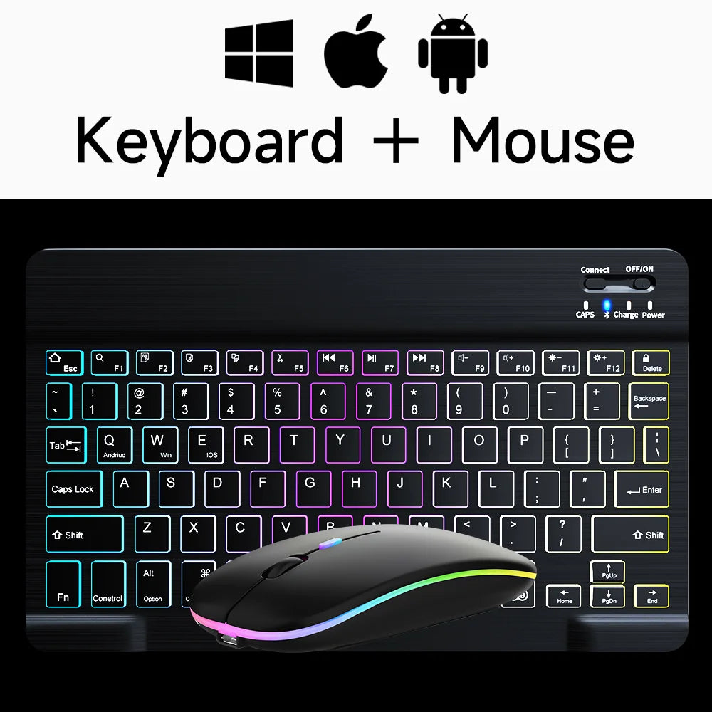 Wireless Bluetooth Keyboard and Mouse