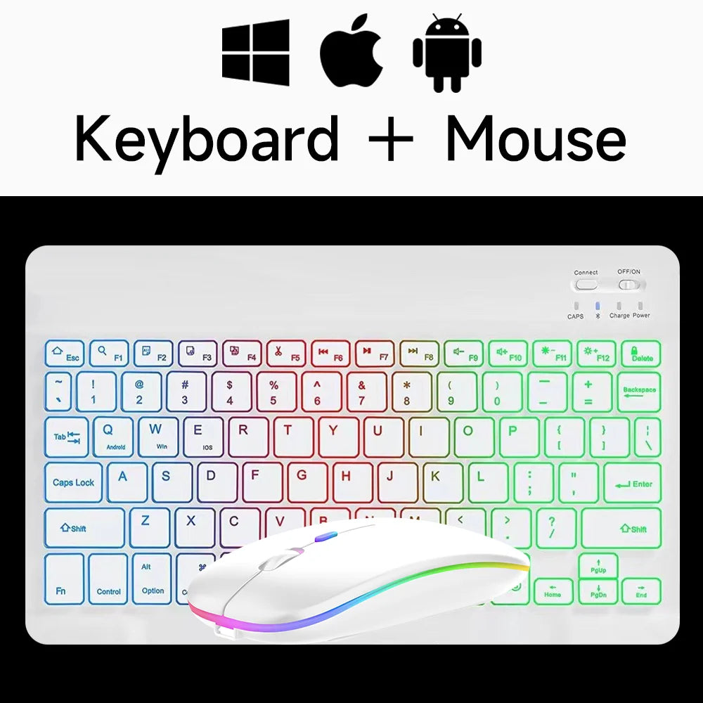 Wireless Bluetooth Keyboard and Mouse