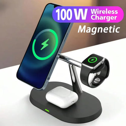 Magnetic 3-in-1 Wireless Charger