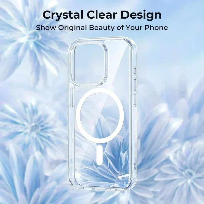 Crystal Clear Magnetic Case