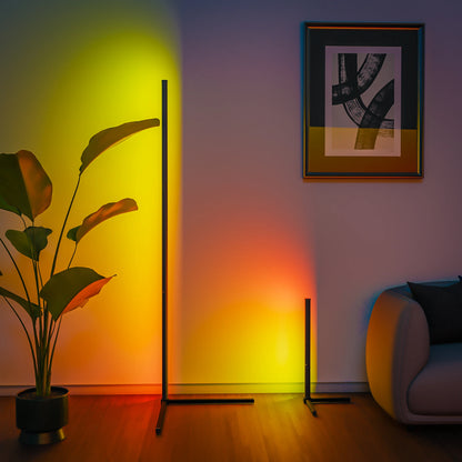 Floor Lamp with Remote Control and Bluetooth App